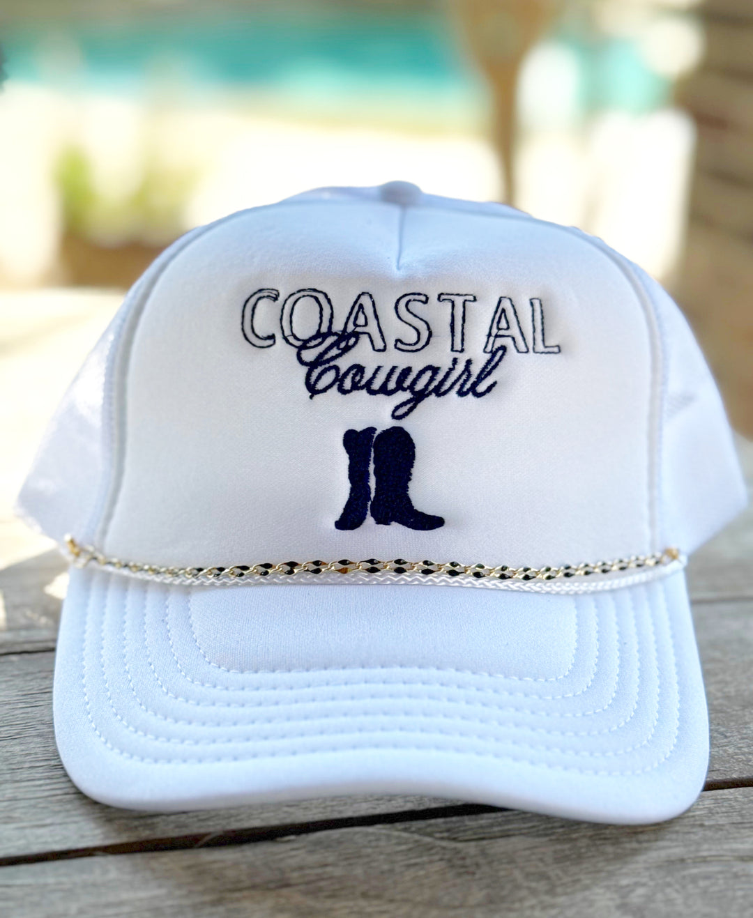 Coastal Cowgirl Trucker Hat