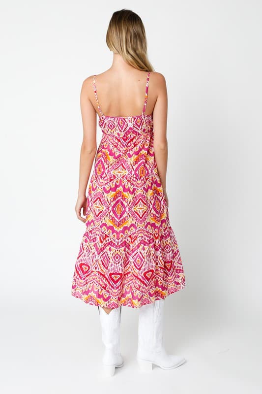 Bailey Pink Midi Dress