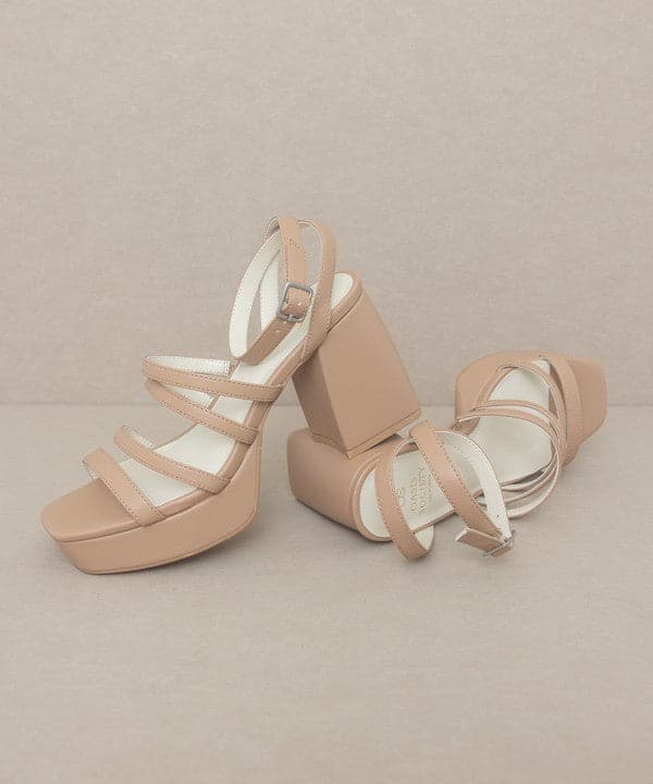 OASIS SOCIETY Talia - Strappy Platform Heel