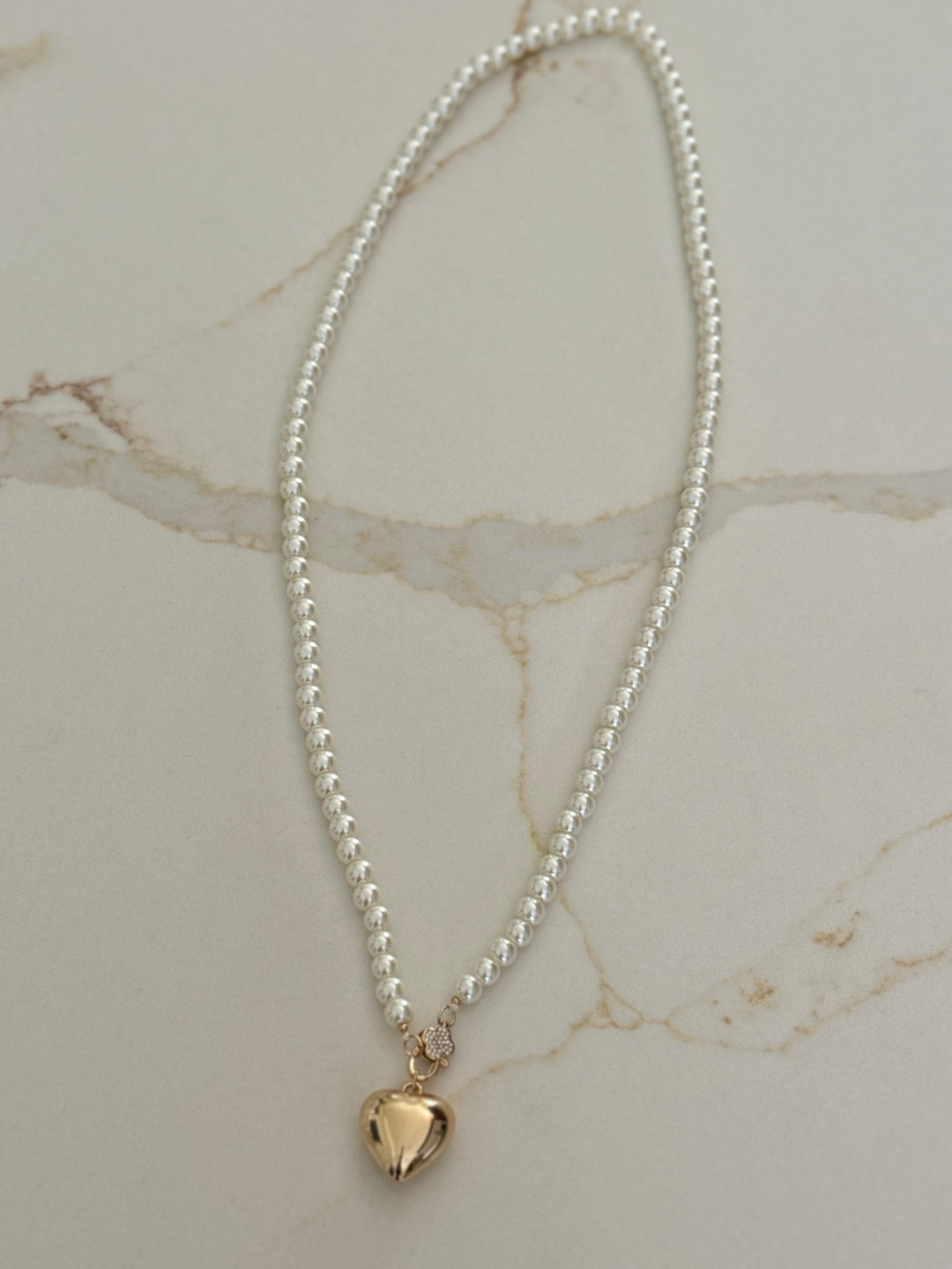 Pearl Heart necklace