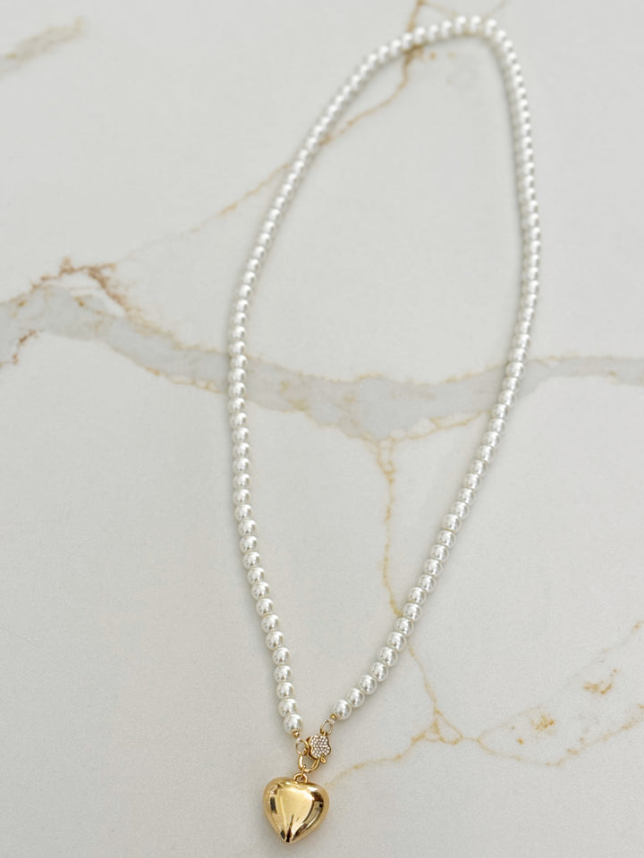 Pearl Heart necklace