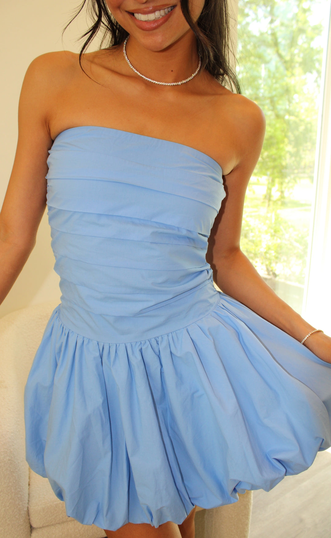 Dion Dress- Blue