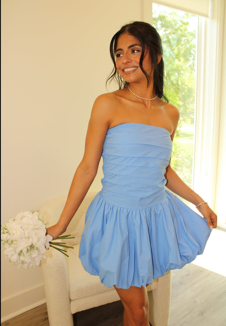 Dion Dress- Blue