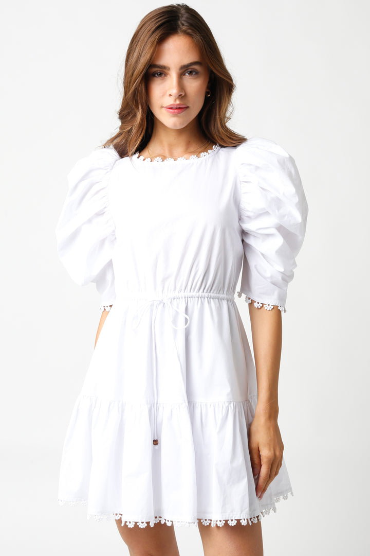 Zara White Mini Dress
