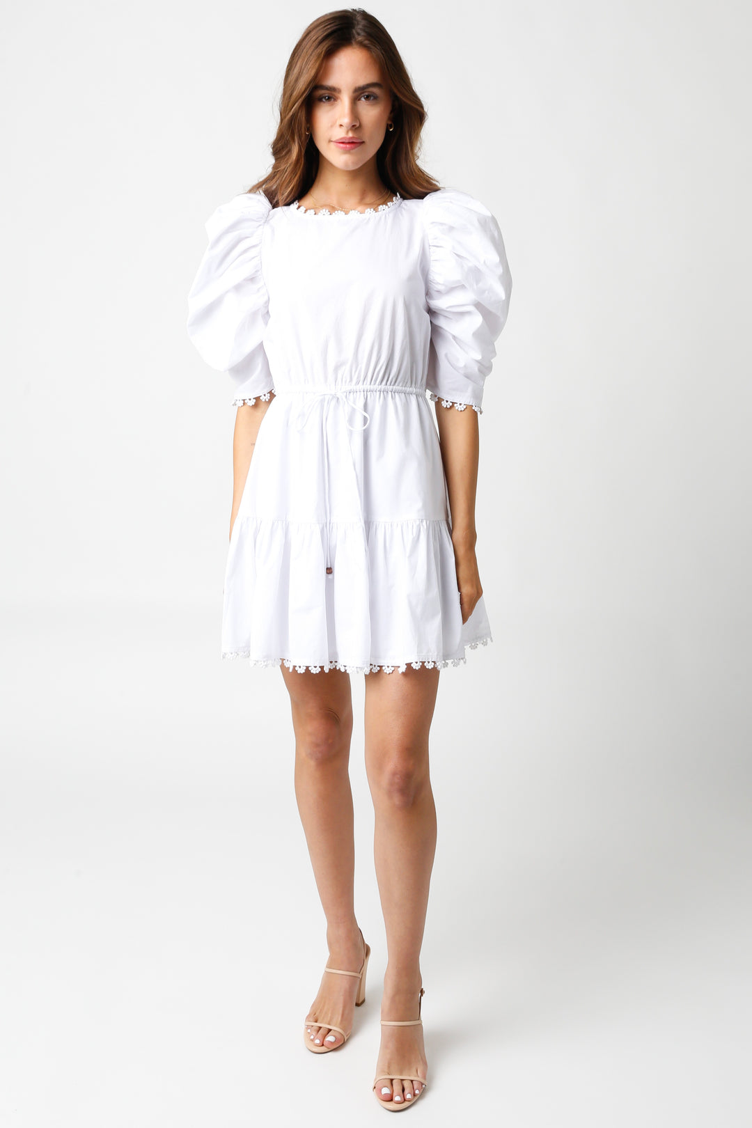 Zara White Mini Dress